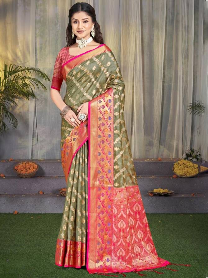 Akshya By Bunawat Cotton Silk Designer Sarees Suppliers In India